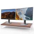 Marsrock Wood&Acrylic Computer Monitor Stand Desk Desktop Organizer Table For Home,Office Workspace,Laptop Riser,Printer,PC&TV Screen Riser