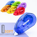 Mars Rock Double-Sided Tape Roller for Scrapbooking,Gift Wrapping and Photo Tape 6-Pack, 0.31IN x 30FT