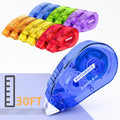 Double-Sided Tape Roller for Scrapbooking 12-Pack（0.31IN x 30FT） Adhesive Tape Glue Runner, Scrapbook Supplies and Craft Supplies for Scrapbooking, Gift Wrapping and Photo Tape
